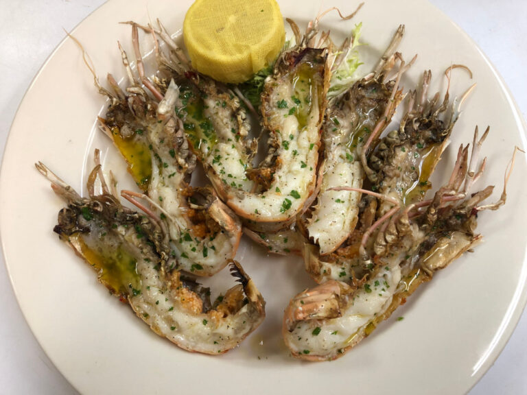 Grilled Langoustines IMG 3655 web 768x576