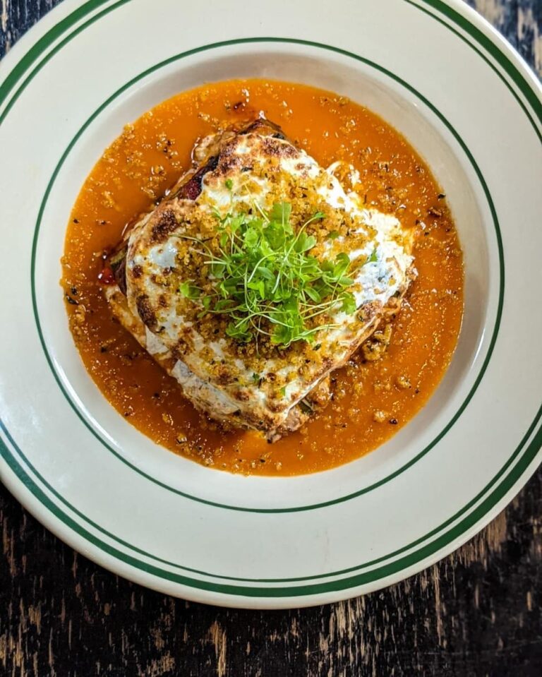 Pastaless Veggie Lasagna antique bar bakery 768x959