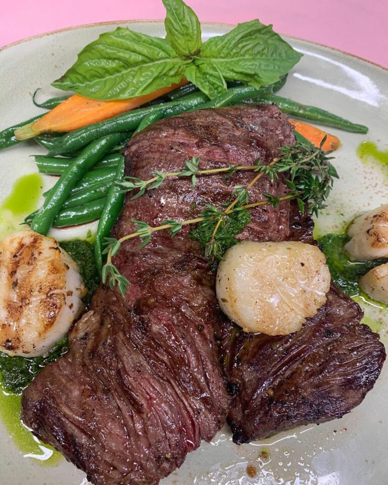 biagios ristorante skirt steak with scallops 768x960